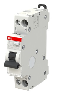2CSR255050R1254 Автоматический выключатель дифференциального тока АВДТ DSN201 C25 AC30 ABB