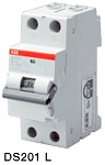 АВДТ автоматический выключатель дифференциального тока DS201 L 
