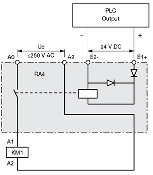 Схема подключения RA4
