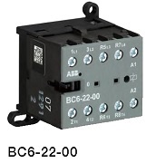 Четырехполюсные миниконтакторы BC6, B7D