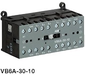 Реверсивные миниконтакторы VB6A с функцией безопасного включения