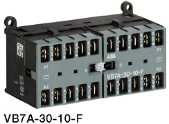 VB7A Трехполюсные реверсивные миниконтакторы — со штыревым подключением