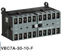 VBC7A Трехполюсные реверсивные миниконтакторы — со штыревым подключением