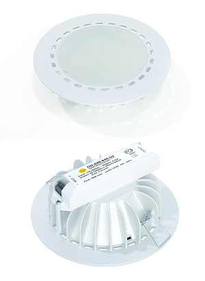 Светодиодный светильник ДВО-33Вт, IP20, 5000К, 3400Лм, Downlight  АТ-ДВО