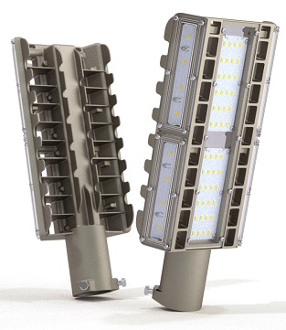 Уличный светодиодный светильник ДКУ-100Вт, IP67, 12800Лм, 5000К, Viking