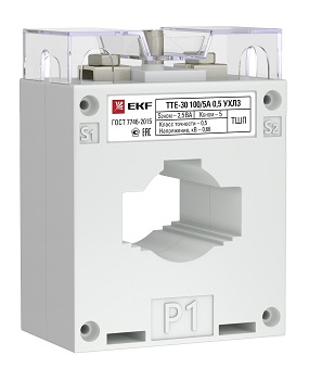 Трансформатор тока ТТЕ-30-150/5А mini класс точности 0,5 EKF PROxima