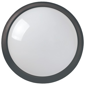Светильник светодиодный ДПО 3011 8Вт 4500K IP54 круг белый пластик IEK