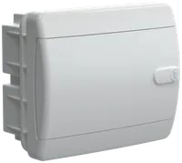 UIC-KP13-V-06-41-K01 Корпус пластиковый ЩРВ-П-6 IP41 белая дверь UNION Compact IEK