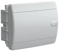 UIC-KP13-V-08-41-K01 Корпус пластиковый ЩРВ-П-8 IP41 белая дверь UNION Compact IEK