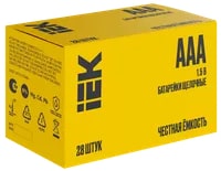 ABT-LR03-OP-B28 Батарейка щелочная Alkaline Optima LR03/AAA (28шт/бокс) IEK