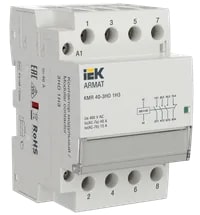 AR-KMR10-040-31-230 Контактор модульный KMR 40А 230В AC 3НО 1НЗ ARMAT IEK