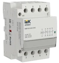 AR-KMR10-063-22-230 Контактор модульный KMR 63А 230В AC 2НО 2НЗ ARMAT IEK