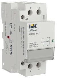 AR-KMR20-063-20-024 Контактор модульный KMR 63А 24В AC/DC 2НО ARMAT IEK