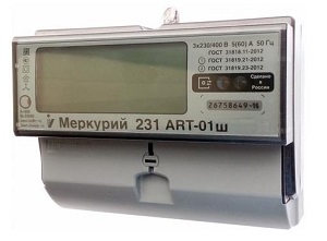 Счетчик электроэнергии Меркурий 231 АRT-01 Ш