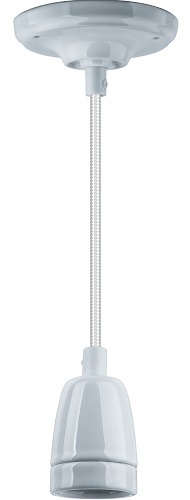 Светильник NIL-SF03-001-E27 60Вт 1м. керам. белый
