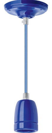 Светильник NIL-SF03-012-E27 60Вт 1м. керам.синий 
