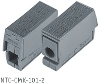 Монтажные пружинные клеммы NTC-CMK-101-2