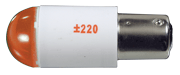 Светодиодная коммутаторная лампа СКЛ2 (Цоколь B15d/19)