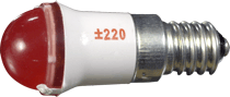 Светодиодная коммутаторная лампа СКЛ9 (Цоколь Е14/25х17)